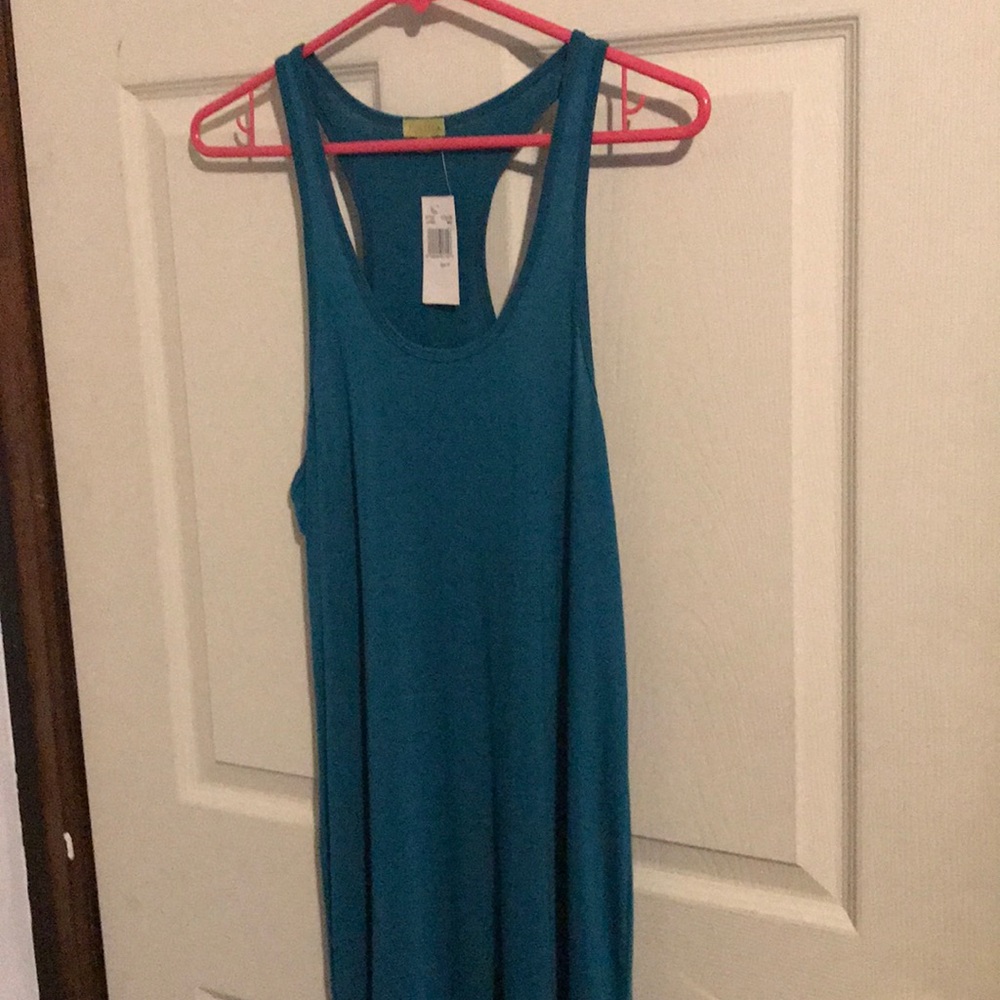 Women’s Turquoise Cotton Maxi